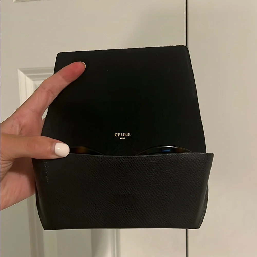 Celine Tortoise Shell Sunglasses - Picture 5 of 6